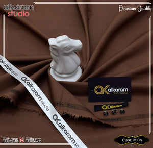 Alkaram Unstitched Four Season Wash & Wear code 731