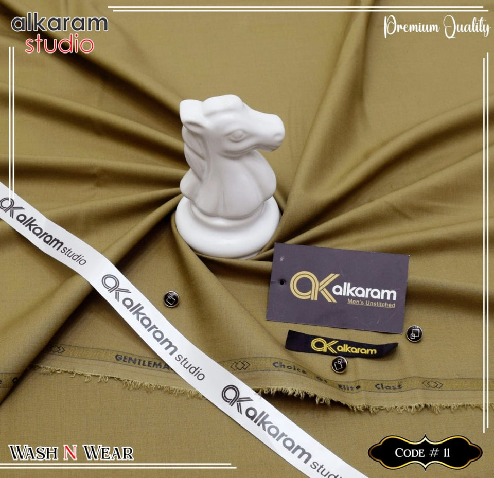Alkaram Unstitched Four Season Wash & Wear code 730