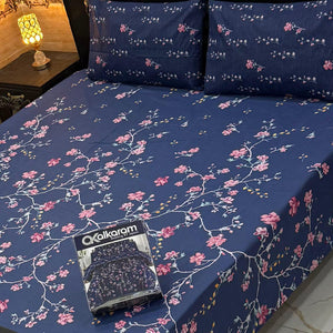 Alkaram 3pc King Size Bedsheet code 591
