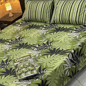Alkaram 3pc King Size Bedsheet code 584