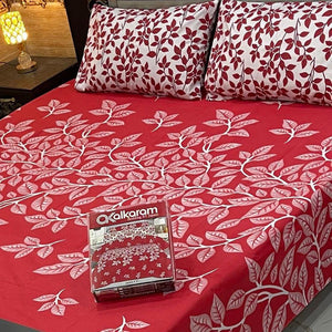 Alkaram 3pc King Size Bedsheet code 580