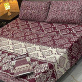 Alkaram 3pc King Size Bedsheet code 570