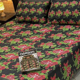 Alkaram 3pc King Size Bedsheet code 552