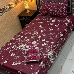 Alkaram 4pc Single Pair Bedsheet code 501