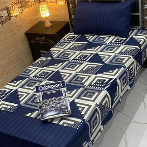 Alkaram 4pc Single Pair Bedsheet code 502