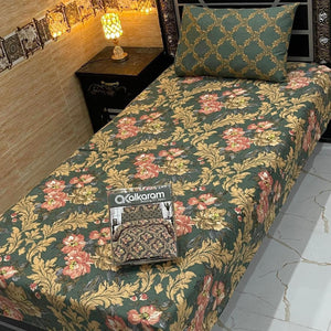 Alkaram 4pc Single Pair Bedsheet code 509
