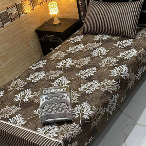 Alkaram 4pc Single Pair Bedsheet code 512