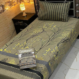 Alkaram 4pc Single Pair Bedsheet code 527