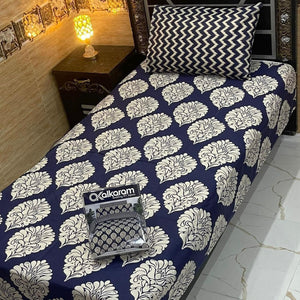 Alkaram 4pc Single Pair Bedsheet code 533