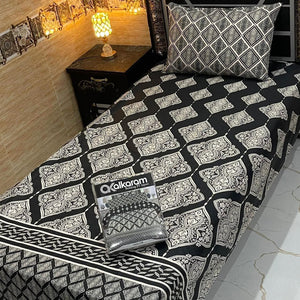 Alkaram 4pc Single Pair Bedsheet code 543