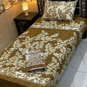 Alkaram 4pc Single Pair Bedsheet code 545