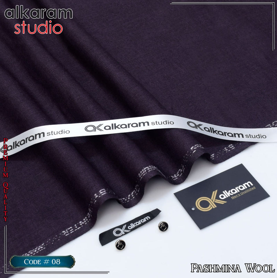 Alkaram Unstitched Pashmina Wool code 763