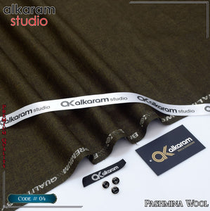 Alkaram Unstitched Pashmina Wool code 764