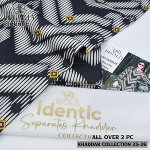 Regalia Unstitched Khaddar 2pc code 451