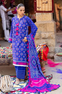 Gul Ahmad Printed Khaddar 3pc code 649