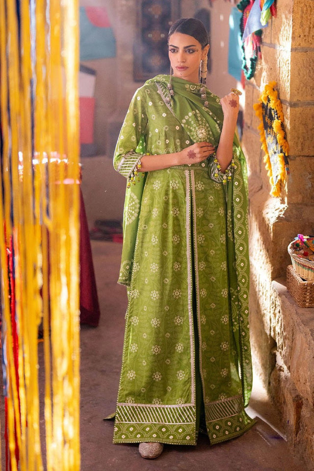 Gul Ahmad Printed Khaddar 3pc code 643