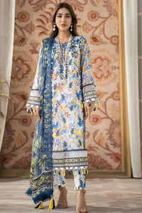Sana Safinaz Printed Khaddar 3pc code 670